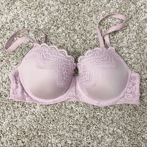 VICTORIA’S SECRET Purple Lace Bra SZ 34D